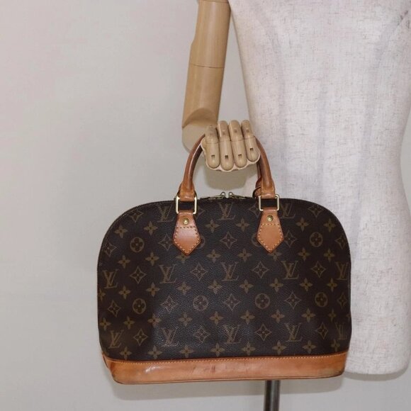 LOUIS VUITTON Monogram Alma Hand Bag M51130 LV Auth BA5138 - Picture 1 of 16